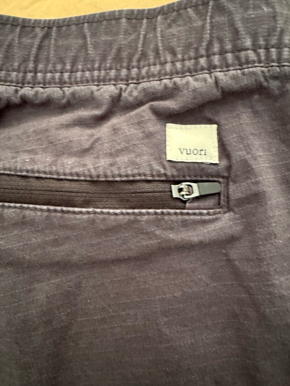 Vuori grey Drawstring Joggers with Zip Pocket - Picture 5 of 5